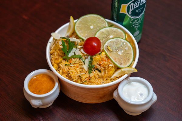 Biryani de poulet du Kashmir Café
