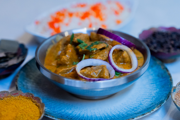 Curry de bœuf mijoté aux épices indiennes