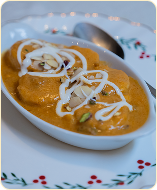 Curry indien préparé au Kashmir Café à Montreuil
